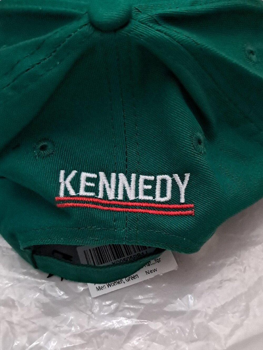 Green "Make America Healthy Again" Embroidered Baseball Cap - Picture 2 of 5